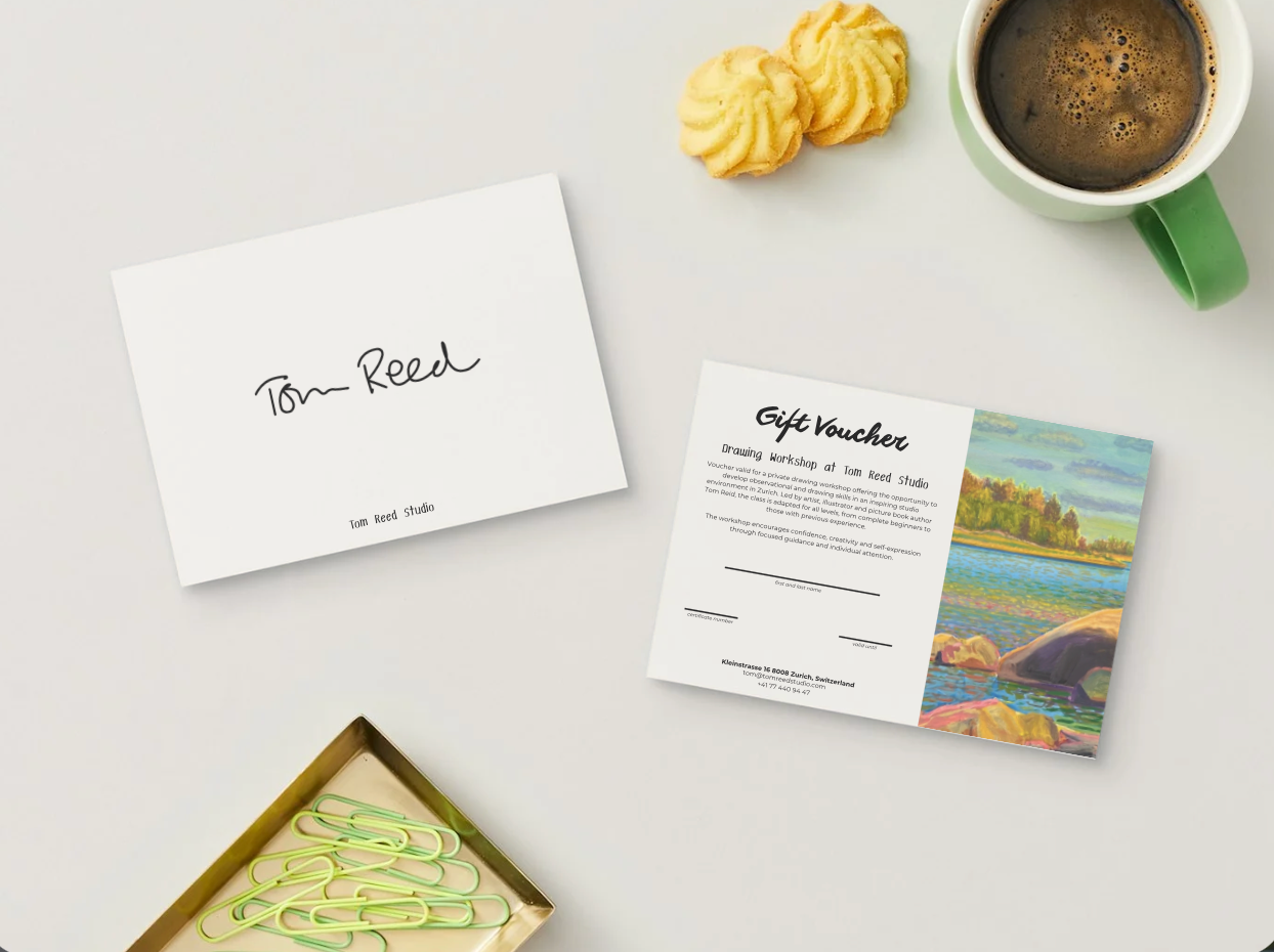 Gift Voucher - Drawing Workshop (1.5 hour)
