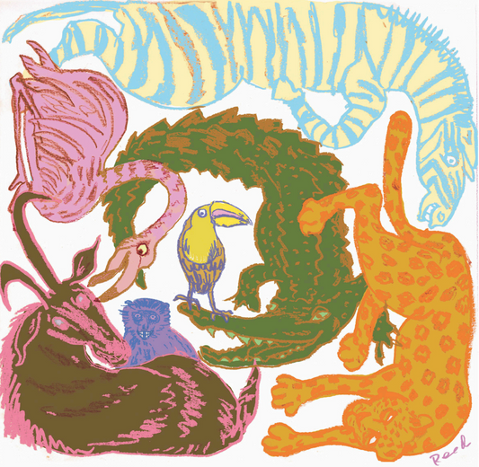 Wild Life – Silk Scarf