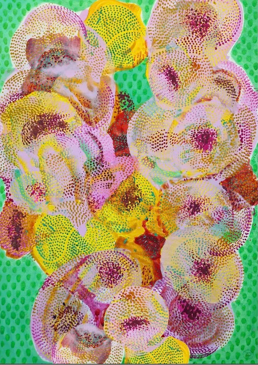 Le Jet d'Eau – Silk Scarf