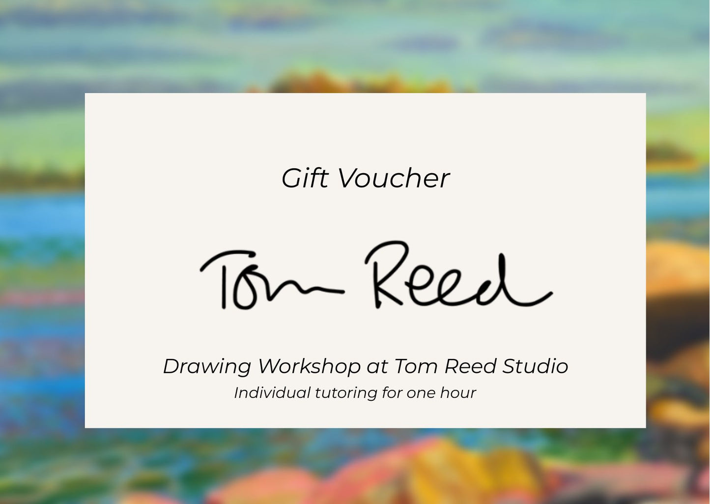 Gift Voucher- Drawing Workshop (1 hour)