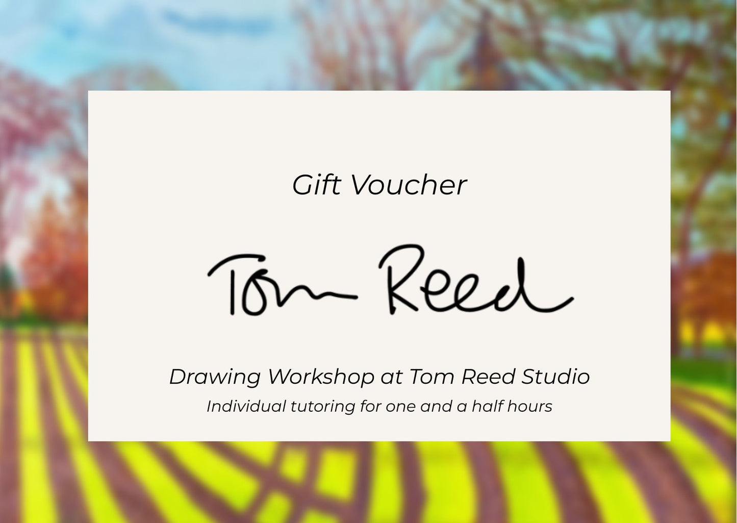 Gift Voucher - Drawing Workshop (1.5 hour)