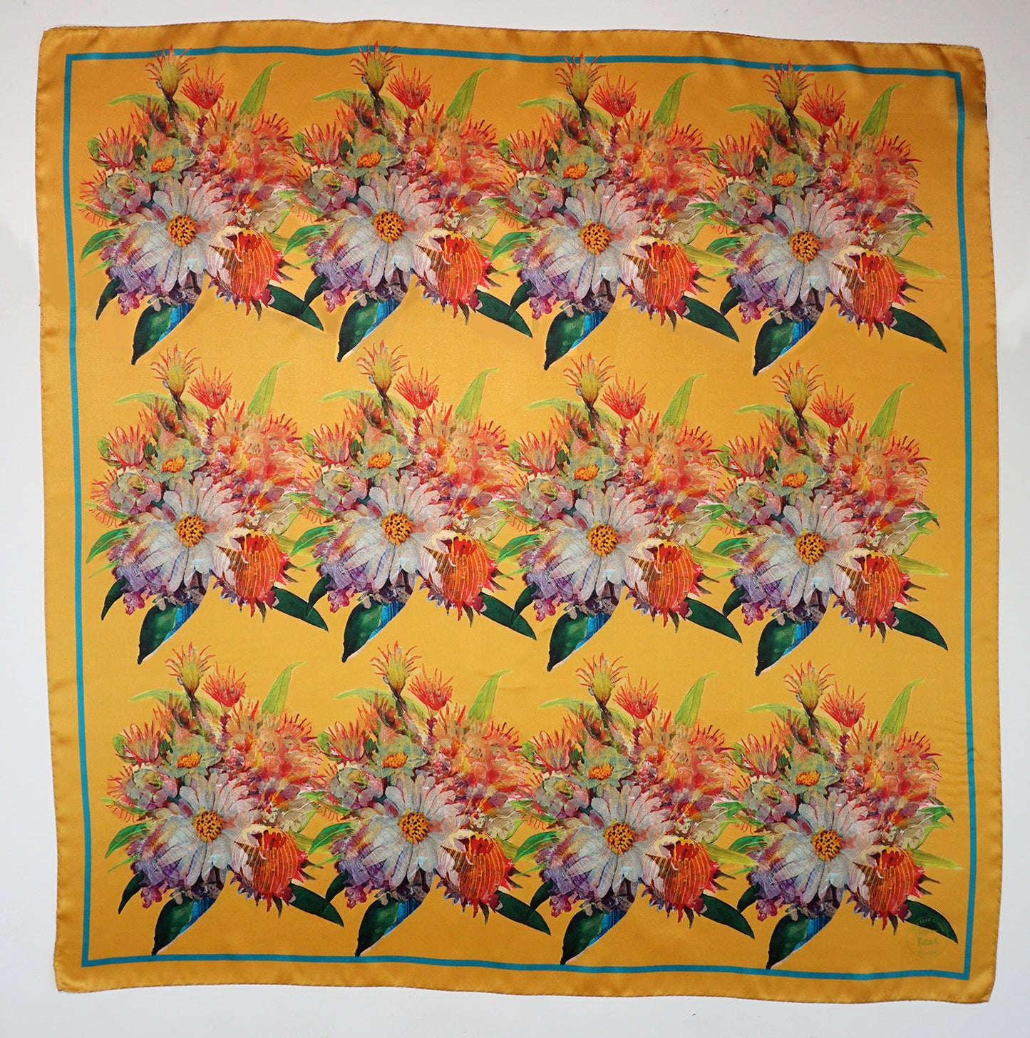 La Musique | Orange – Silk Scarf