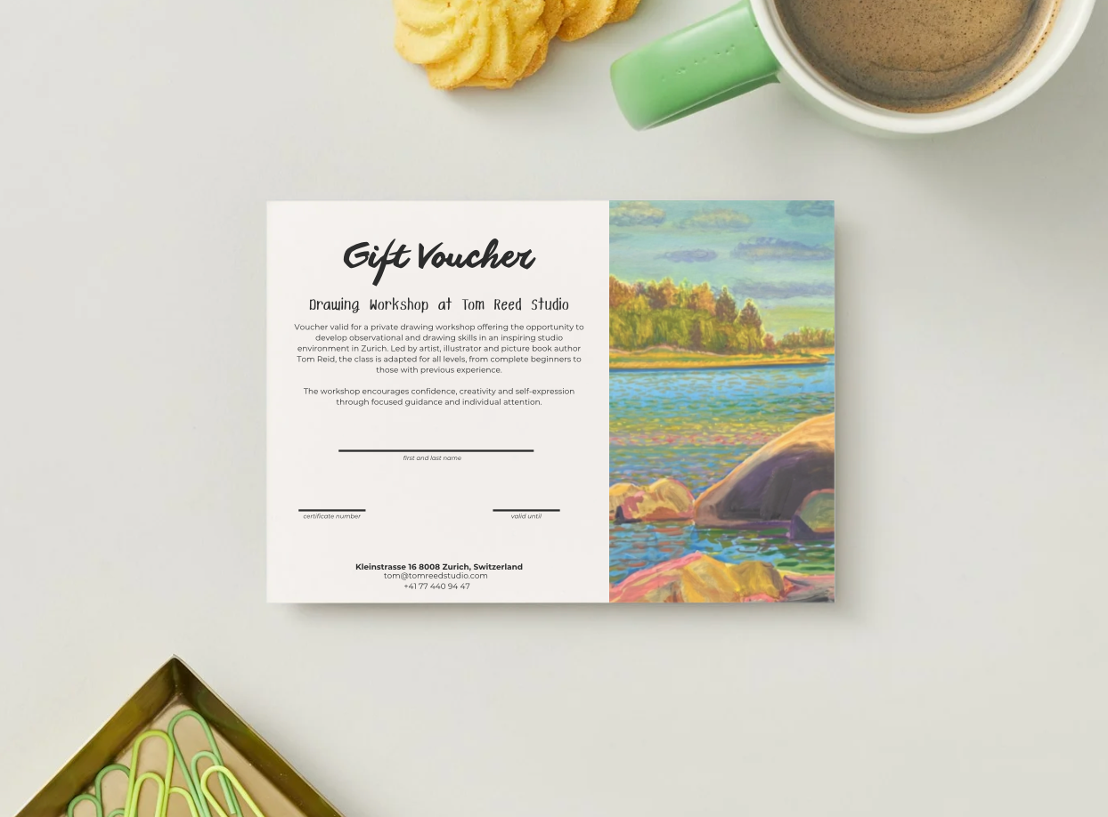 Gift Voucher- Drawing Workshop (1 hour)