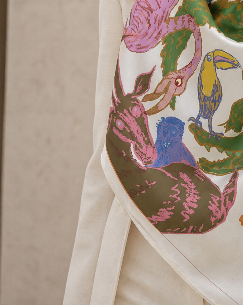 Wild Life – Silk Scarf