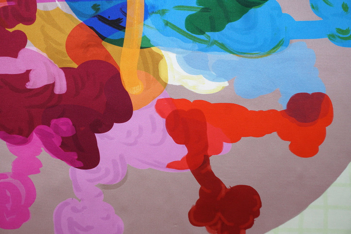 Artist's Palette – Silk Scarf