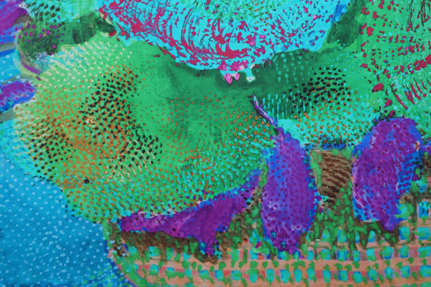 La Musique | Blue – Silk Scarf