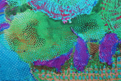 La Musique | Blue – Silk Scarf