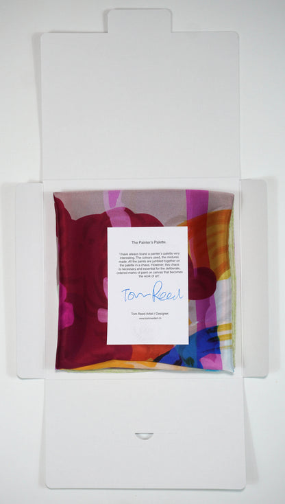Artist's Palette – Silk Scarf