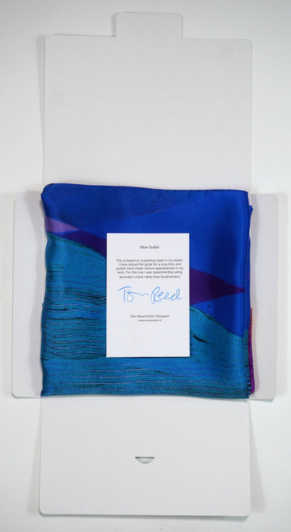 Blue Guitar – Silk Scarf