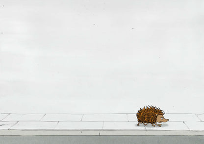 Hedgehog Goes for a Walk