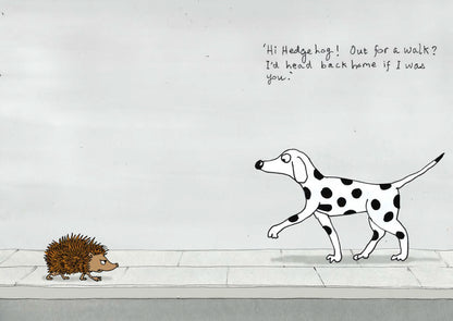 Hedgehog Goes for a Walk