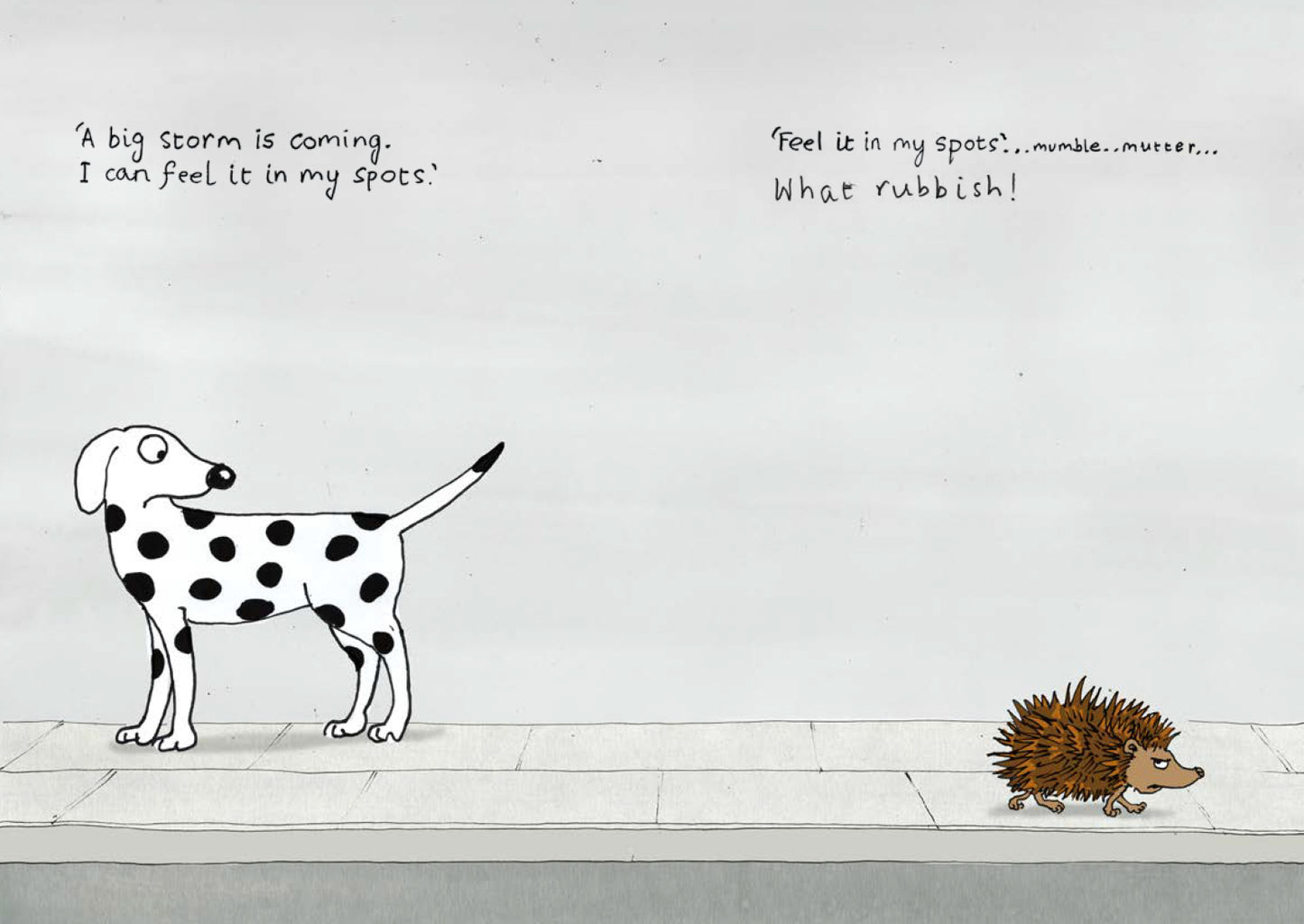 Hedgehog Goes for a Walk