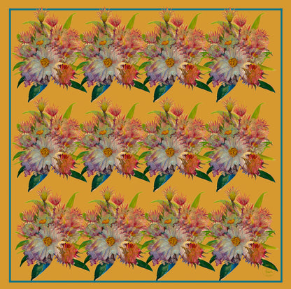 La Musique | Orange – Silk Scarf