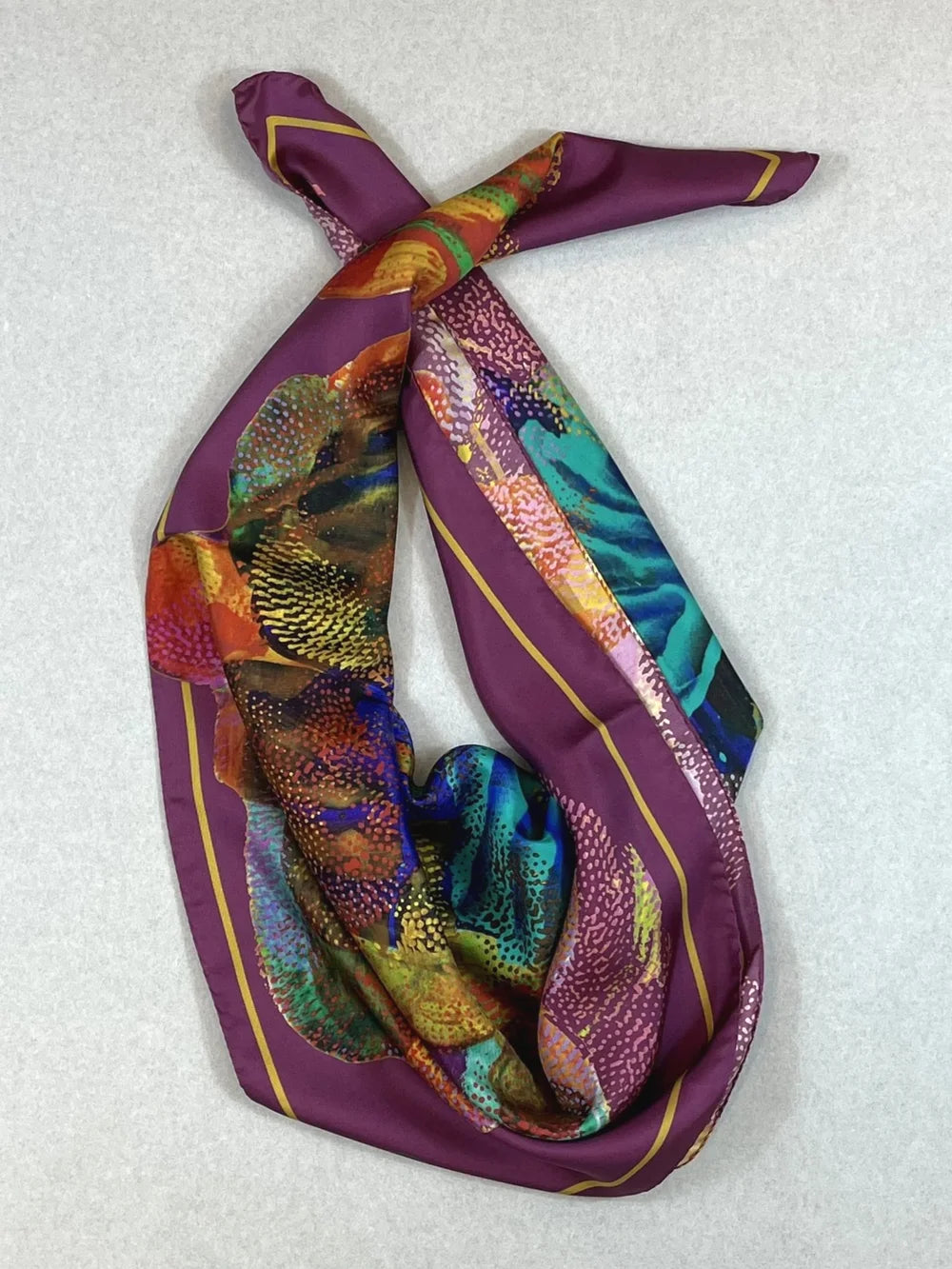 Vesuvius Silk Scarf