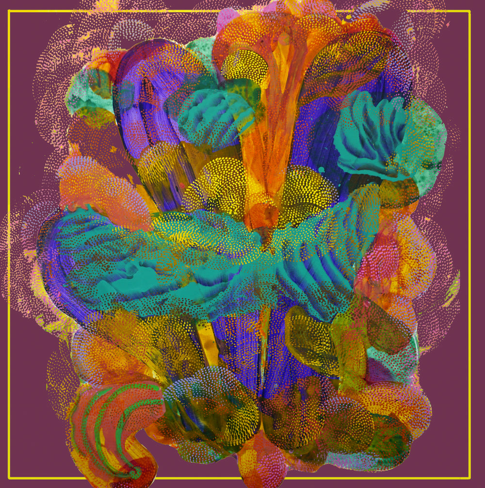 Vesuvius Silk Scarf