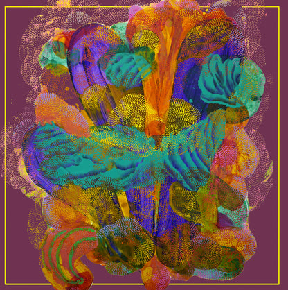 Vesuvius Silk Scarf