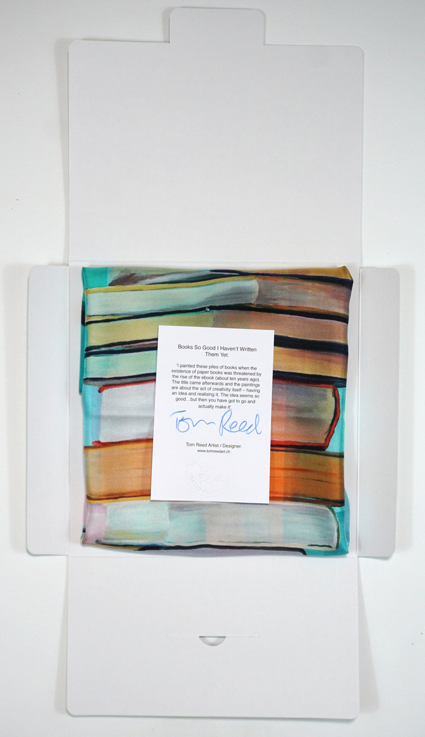 Books So Good I Haven't Written Them Yet – Silk Scarf