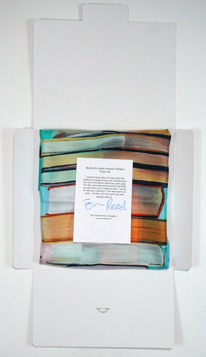 Books So Good I Haven't Written Them Yet – Silk Scarf