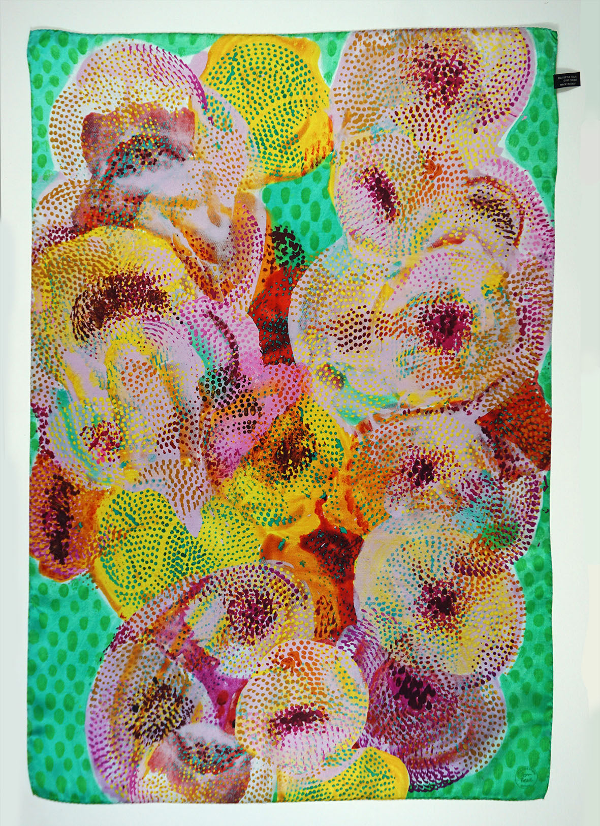 Le Jet d'Eau – Silk Scarf