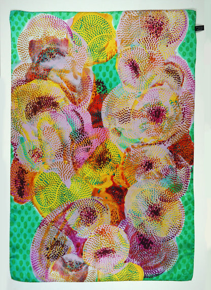 Le Jet d'Eau – Silk Scarf