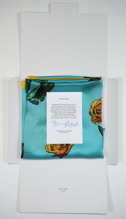 A Flower Apart – Silk Scarf