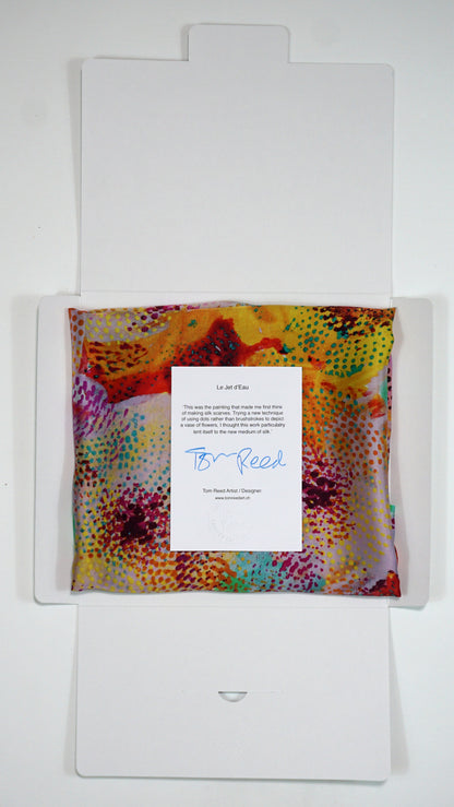 Le Jet d'Eau – Silk Scarf