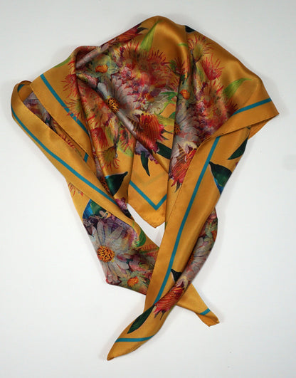 La Musique | Orange – Silk Scarf